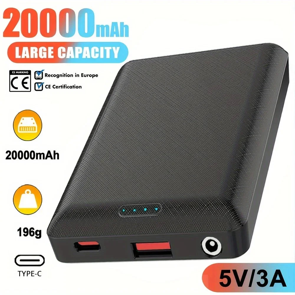 Power Bank DC5V Portable 20000mAh