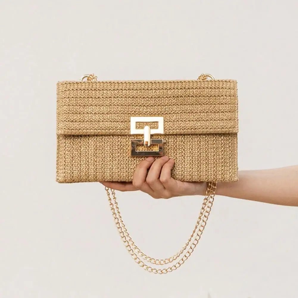 Straw Woven Clutch Handbags For Women