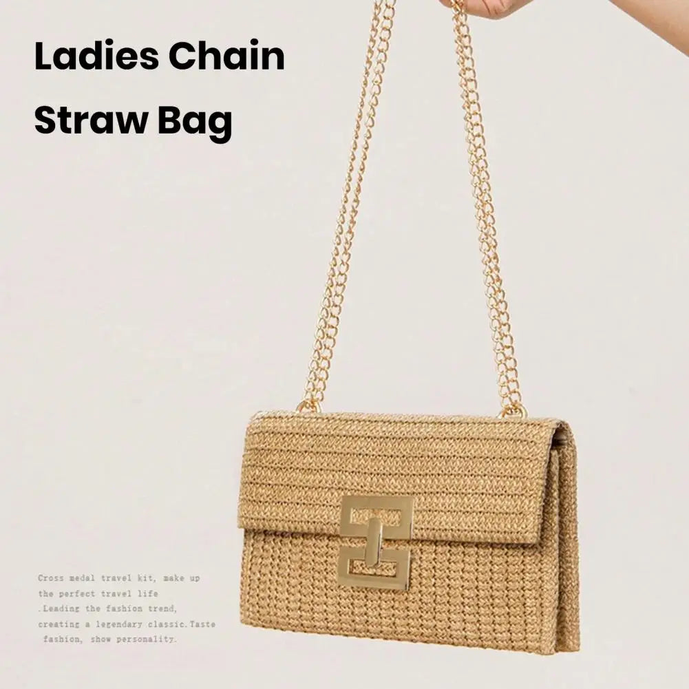 Straw Woven Clutch Handbags For Women