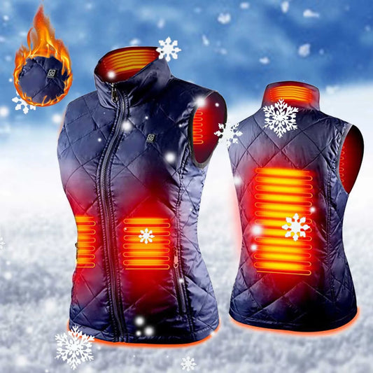 Women Heated Vest USB Infrared Electric Heating