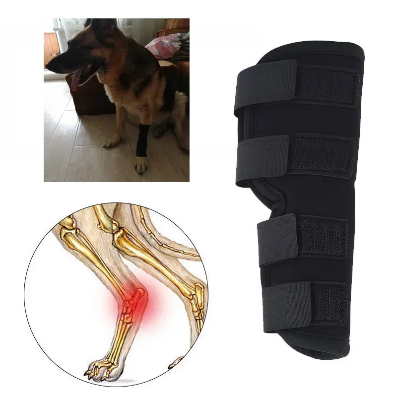 Pet Dog Bandages [ Leg Knee Brace Strap ]