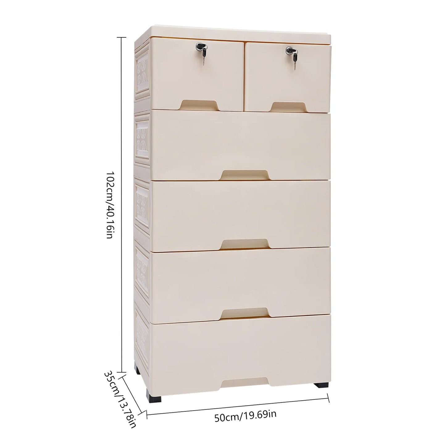 6 Drawers / Dresser Tall