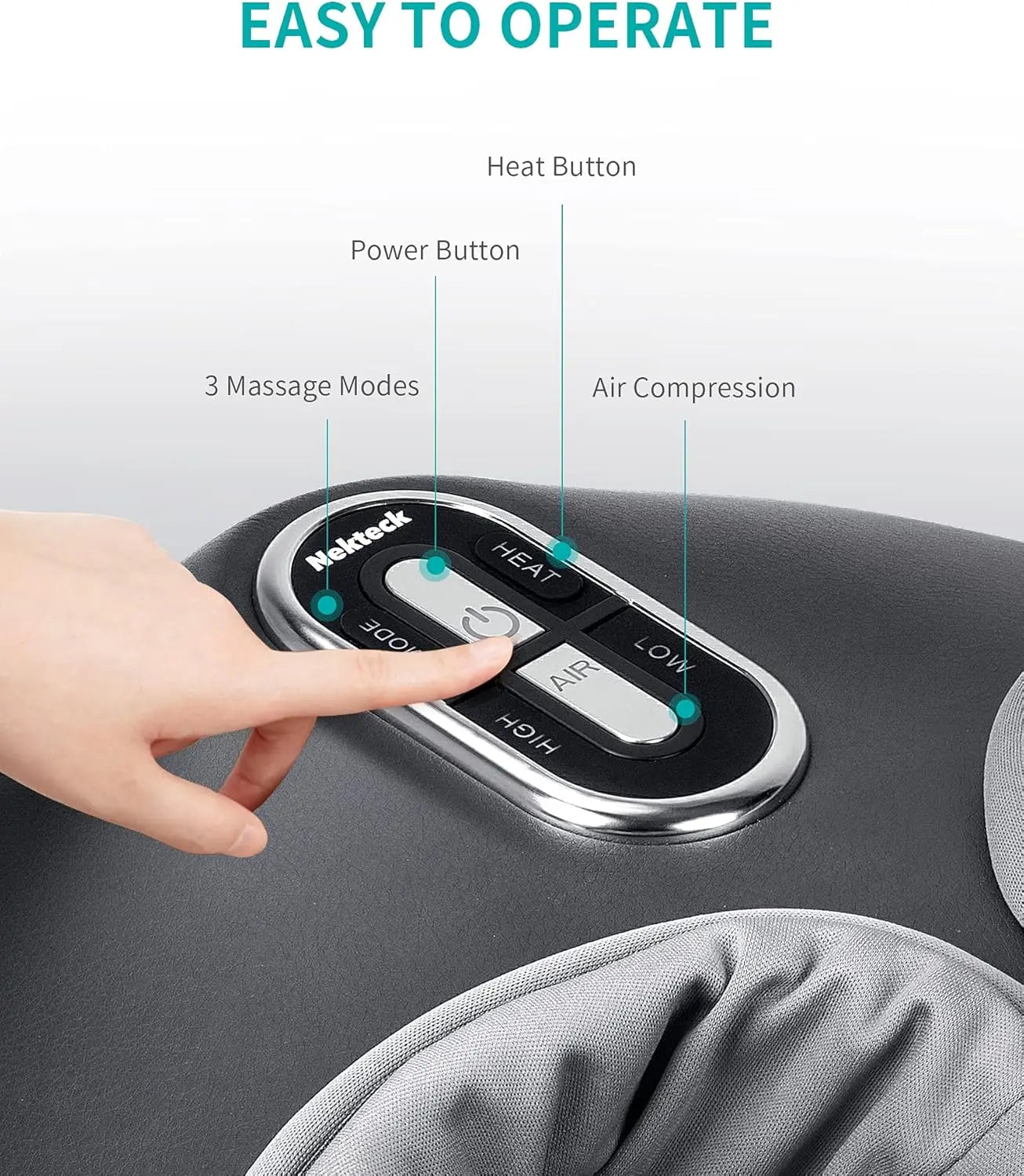 Foot Massager Machine with Soothing Heat