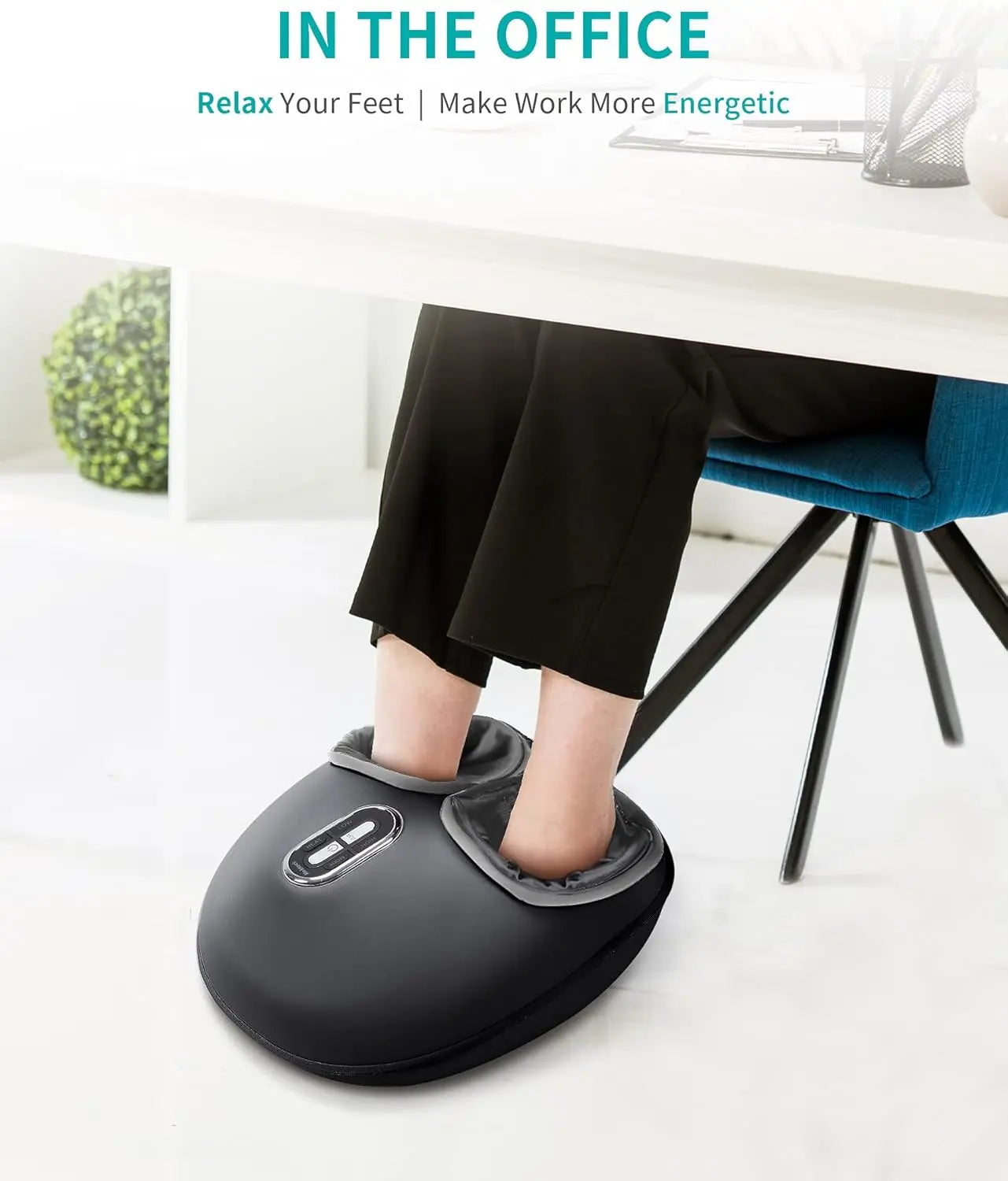 Foot Massager Machine with Soothing Heat