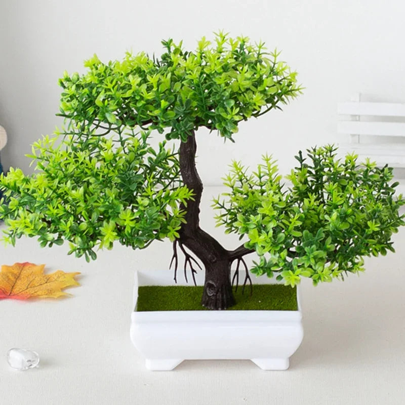 Bonsai Artificial Tree Potted Flower Decoration