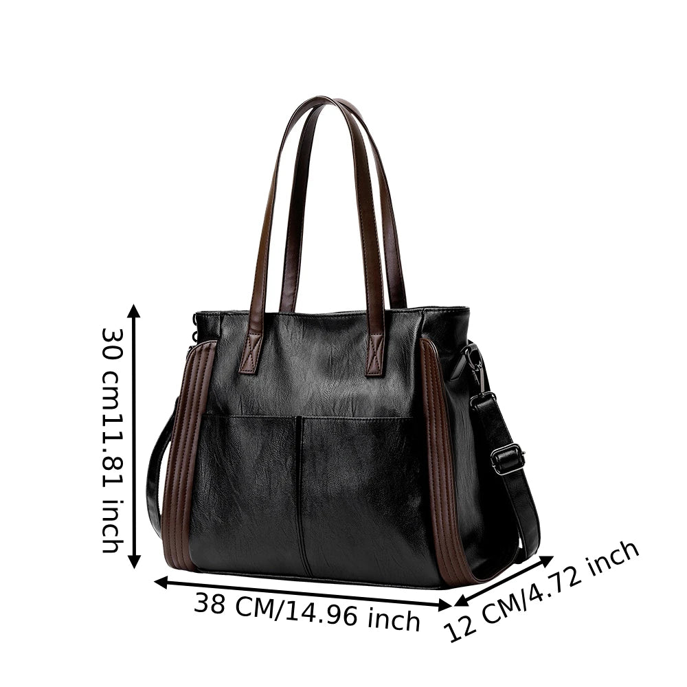 Handbags for Ladies Vegan Fashion Leather Tote