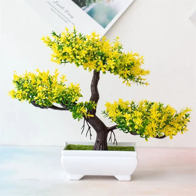 Bonsai Artificial Tree Potted Flower Decoration