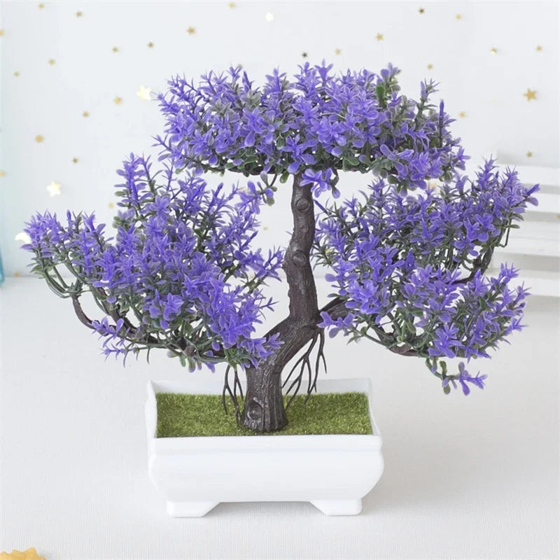 Bonsai Artificial Tree Potted Flower Decoration