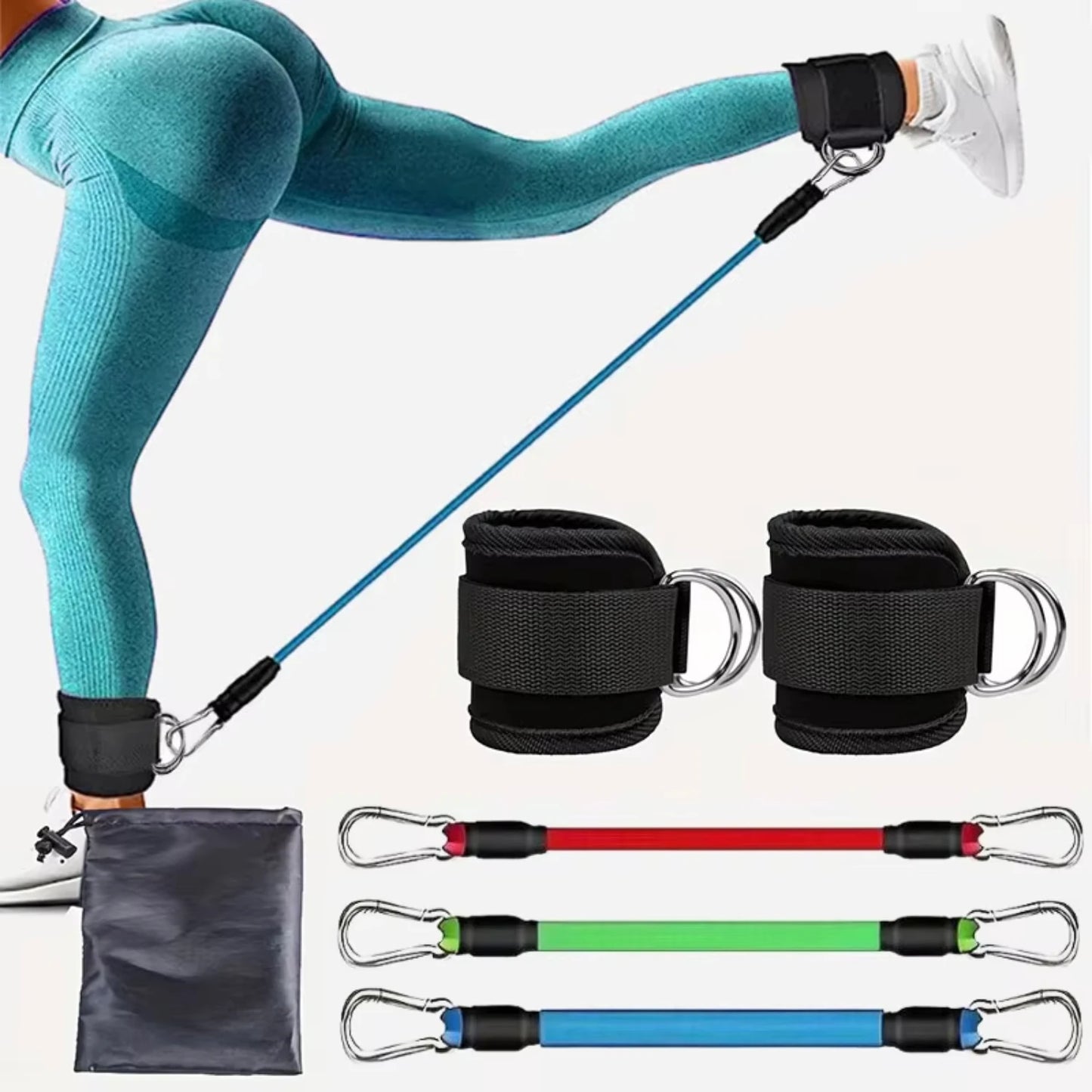 Resistance Band Set Ankle Straps