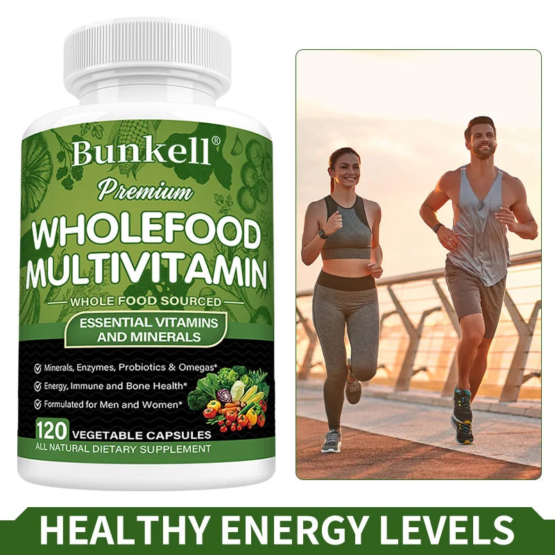 Multivitamin Supplement - with Minerals, Enzymes, Probiotics and Omegas