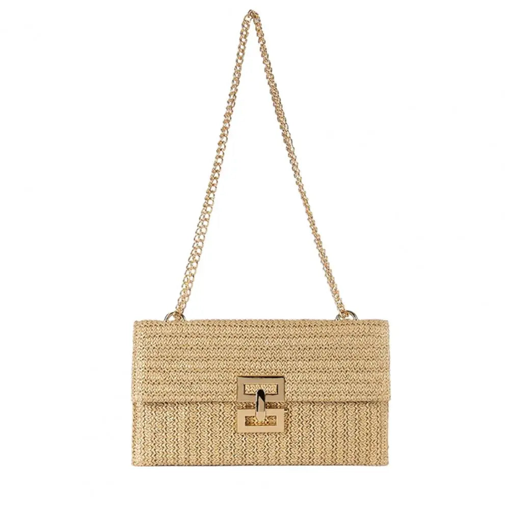 Straw Woven Clutch Handbags For Women