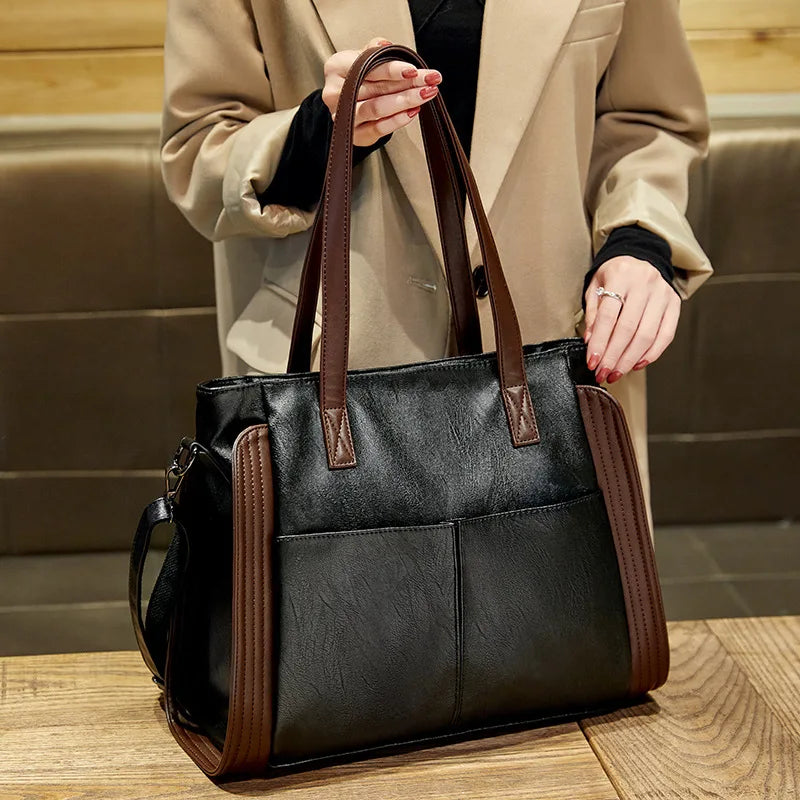 Handbags for Ladies Vegan Fashion Leather Tote