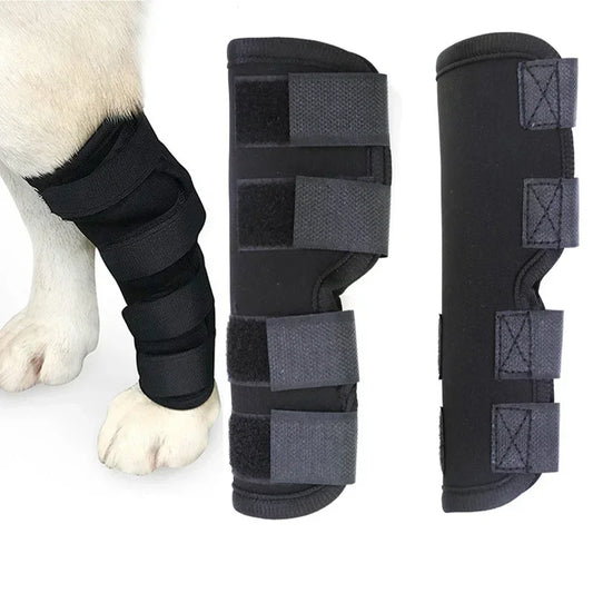 Pet Dog Bandages [ Leg Knee Brace Strap ]