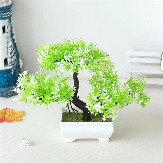 Bonsai Artificial Tree Potted Flower Decoration