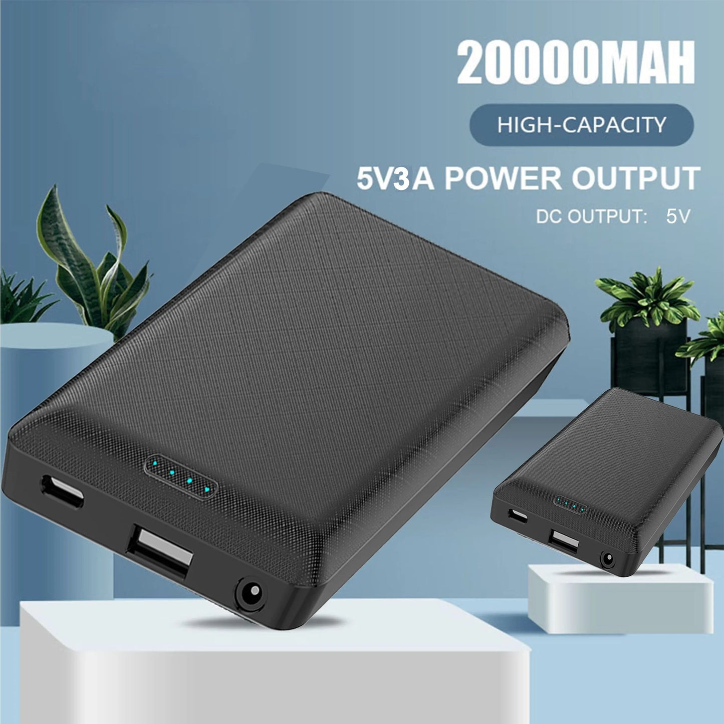 Power Bank DC5V Portable 20000mAh