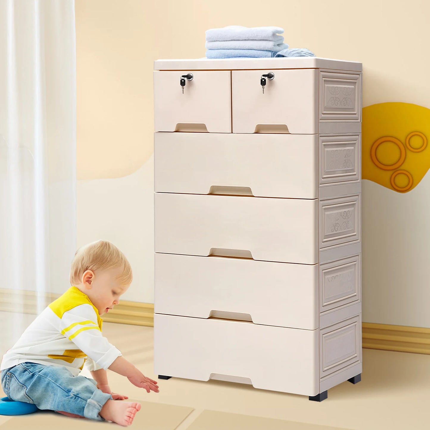 6 Drawers / Dresser Tall